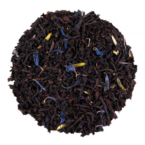Éclat de Bergamote - Thé Noir parfumé aux Fleurs de Bleuet - 100g