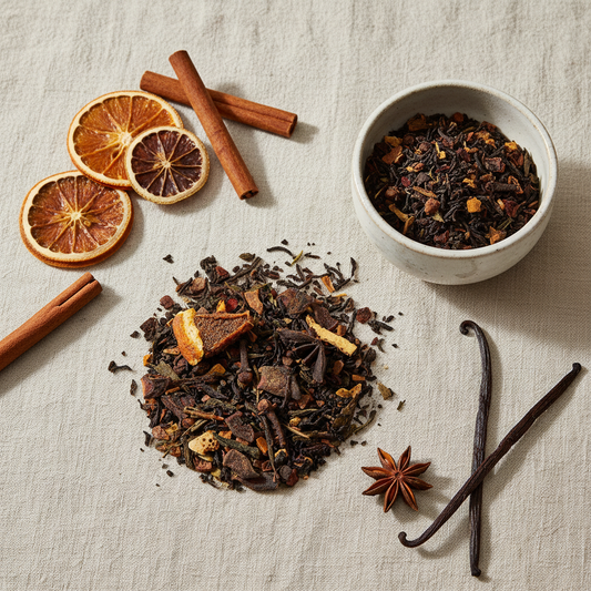 Ambiance thé noir pain d'épices cannelle orange - Douceur d'Épices Thélindra