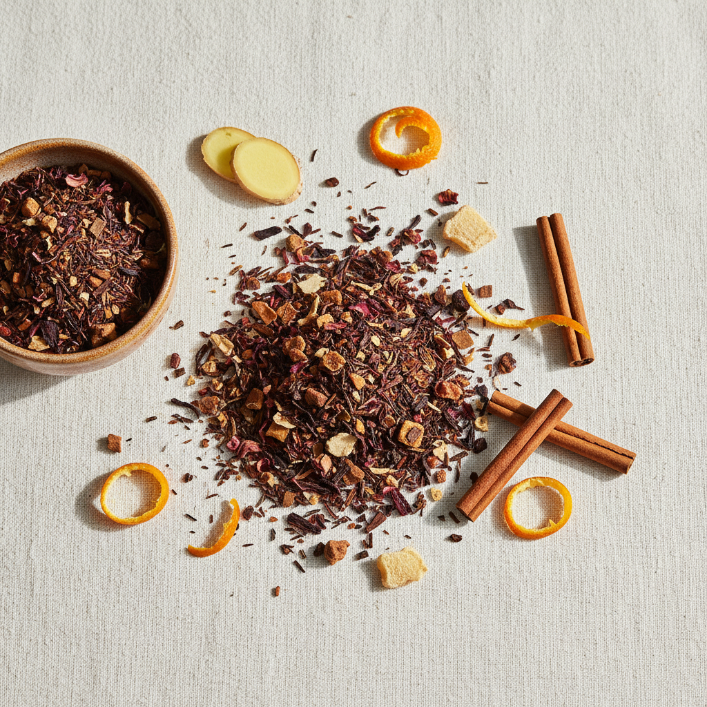Ambiance rooïbos gingembre orange cannelle - Éveil Ardent Thélindra