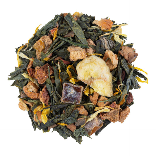 L'heure Dorée - Thé Vert à la Pomme & Banane - 100g