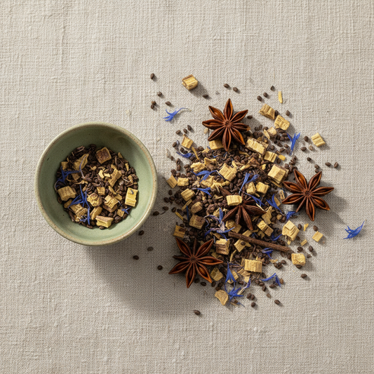 Ambiance tisane anis réglisse apaisante - Sérénité Intérieure Thélindra